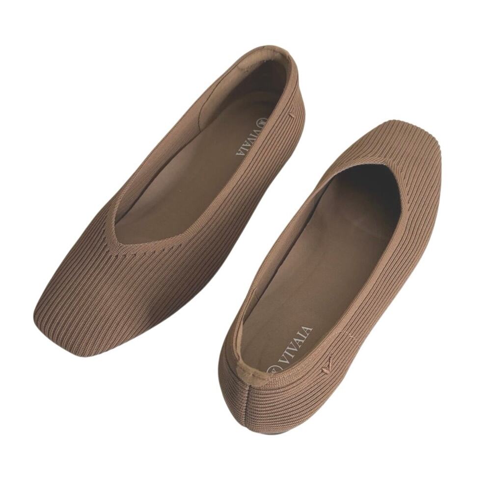 VIVAIA KNIT FLAT Margot 2.0 brown size 40 - Picture 7 of 11